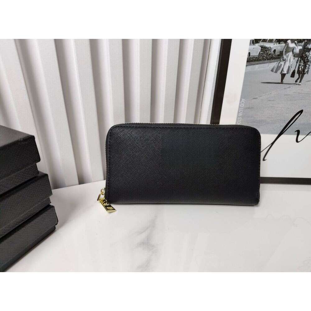 Wallet wholesale trend for foreign trade, multi slot new portable coin purse, embroidered diamond grid soft leather women's wallet