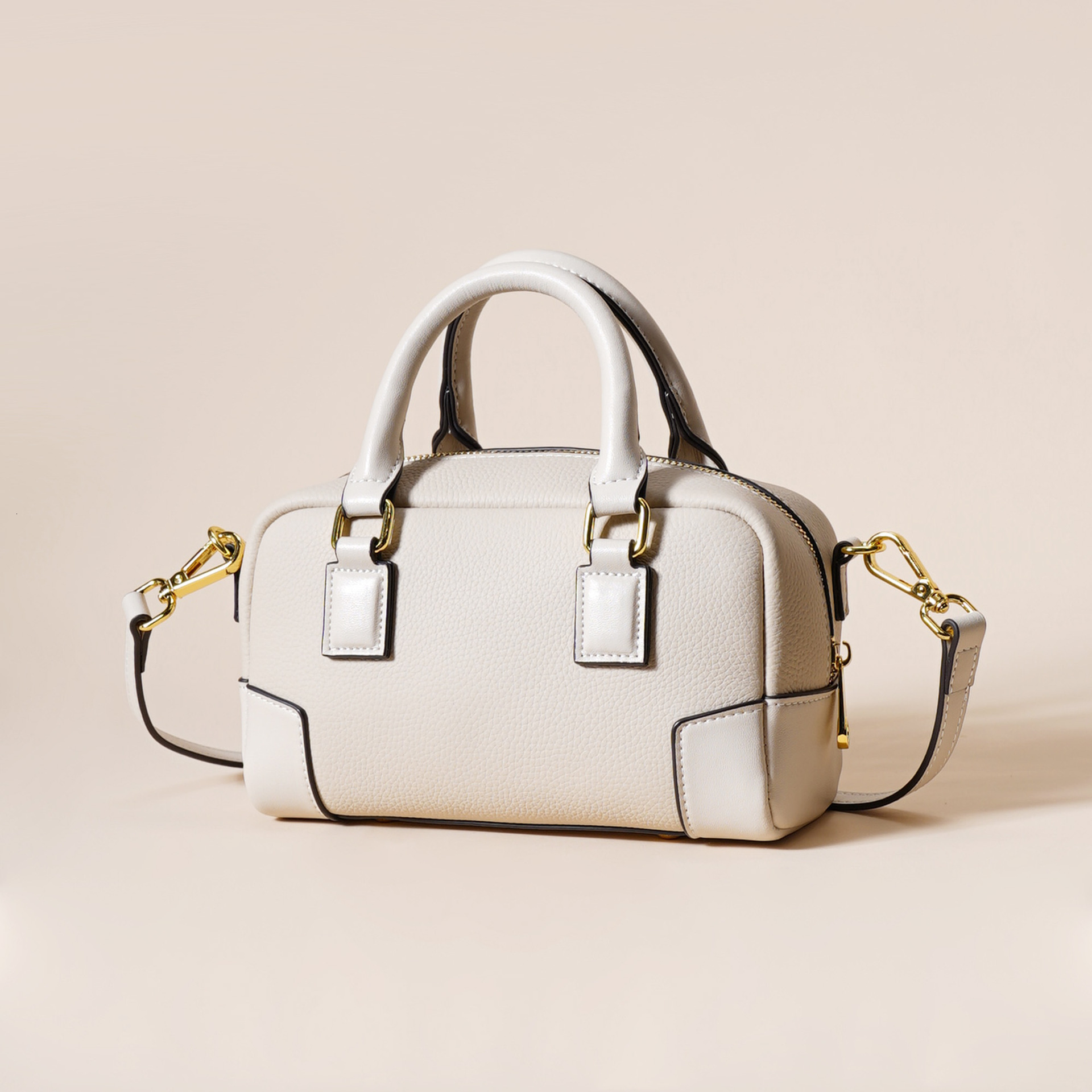 Top Layer Cowhide And Genuine Leather Women's Bag, New 2025 Fashion, Light Luxury Texture, Casual Single Shoulder Crossbody Handbag For Women