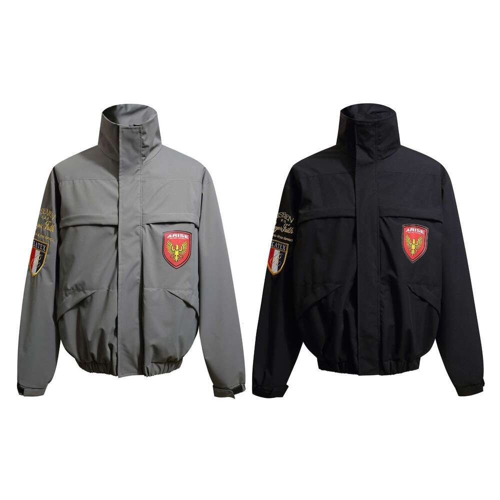 Jiayiku Trendy Brand 2024 Autumn/Winter New American Classic Badge Flight Outdoor Stormtrooper Jacket