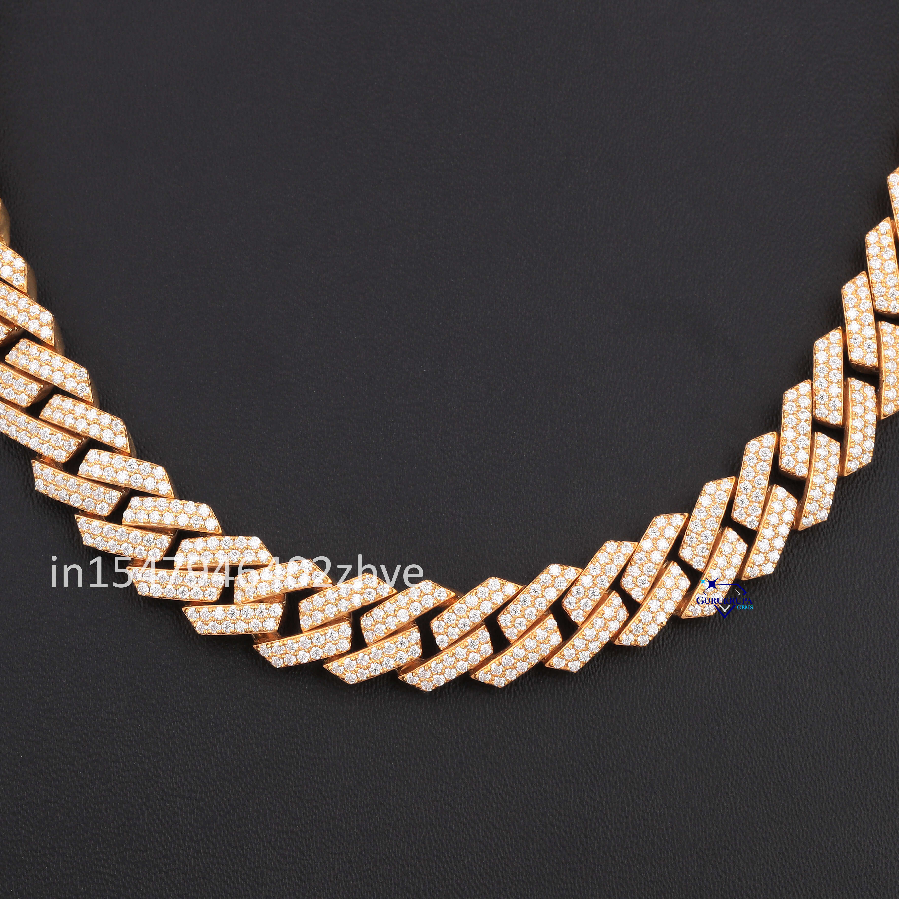 Hot Selg Sterg Sier Cuban k Necklace for Men VVS Clarity Pass Lab Grown Dia Gift with Gold Chains