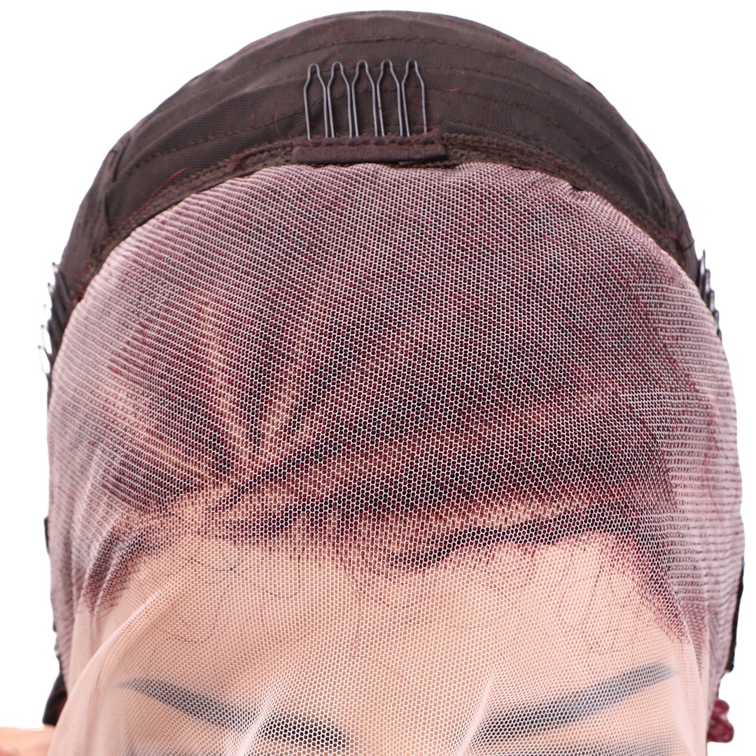 Lace Front Human Hair Wig with Tight Spiral Curly Design 13x4 Layout & Glue-Free Laying Flat Cap for a Natural Appearance