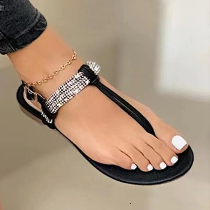 Beige Heeled Sandals Comfort Shoes for Women Flip Flops Platform Summer Heels Large Size 2025 Womens Black Comfort Block And 250305