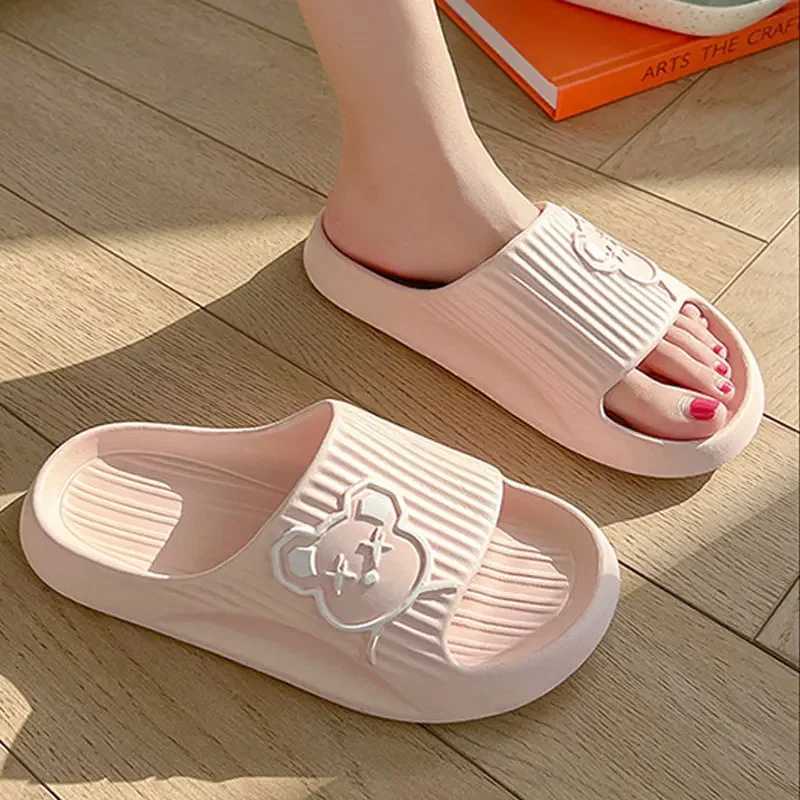 Boys and Girls Indoor Childrens Slippers Anti-slip and Wear-resistant EVA Sandals Thick bottom Non-slip Children Home ShoesT250311