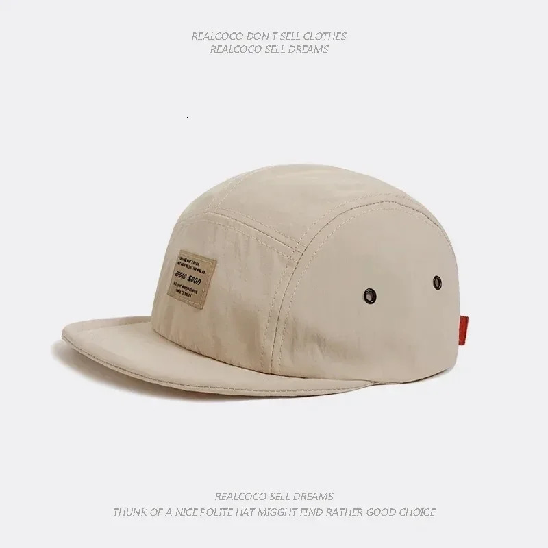 Japanese Fast Drying Breathable Short Brim Baseball Hat for Womens Mini Folding Soft Top Hip Hop 250311