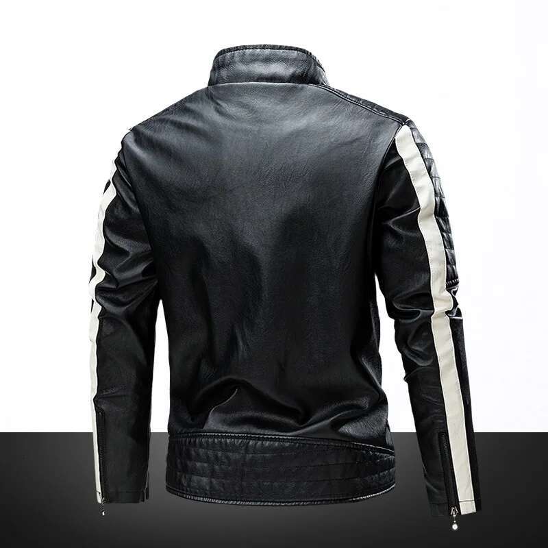 Motorcycle Commuting Racing Motorcycle Riding Suit Spring And Autumn Standing Collar Jacket Korean Version Slim Fit