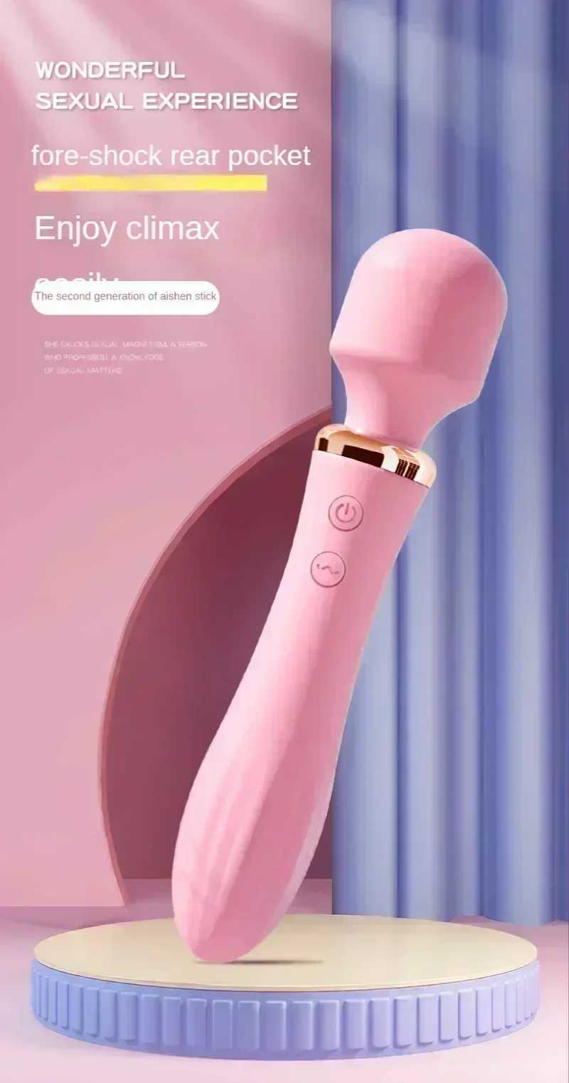 Wireless Dildos AV Vibrator Magic Wand for Women Clitoris Stimulator USB Rechargeable Massager Goods Sex Toys for Adults 18+XJ250311
