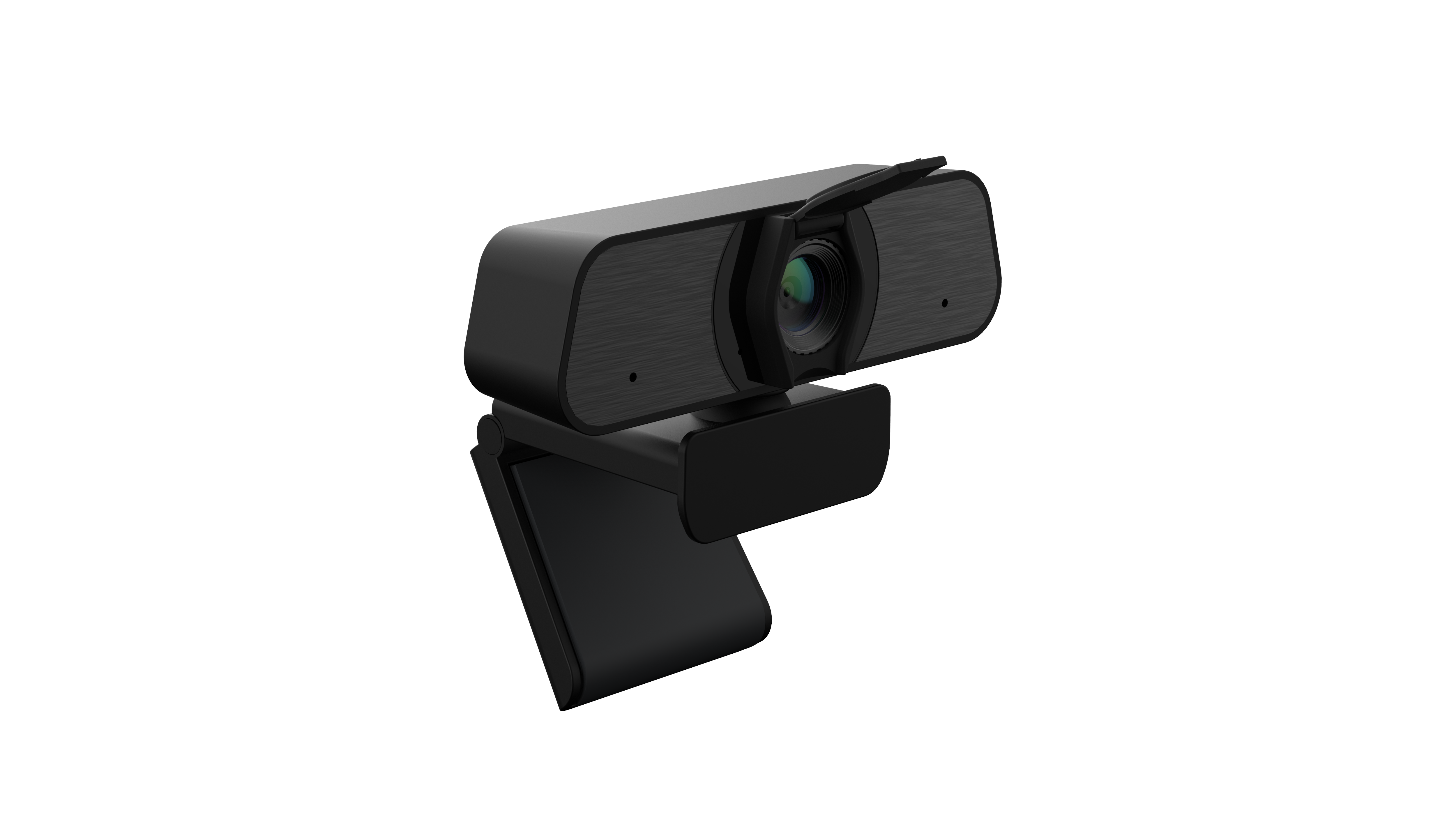 Professional USB Webcam with Integrated Microphone for Remote Collaboration - Ideal for Desktops and Laptops