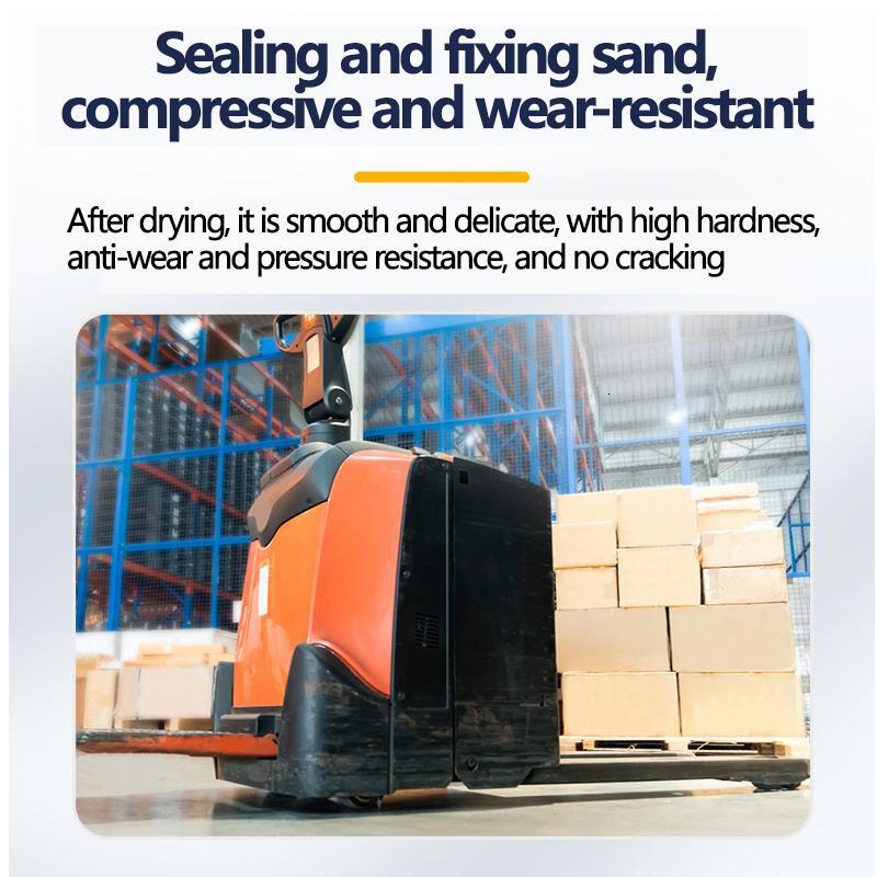 Waterborne Epoxy Floor Paint Cement Floor Paint Indoor Household Waterproof Factory Workshop Floor Resin Paint 2 Component 10 KG factory direct sales