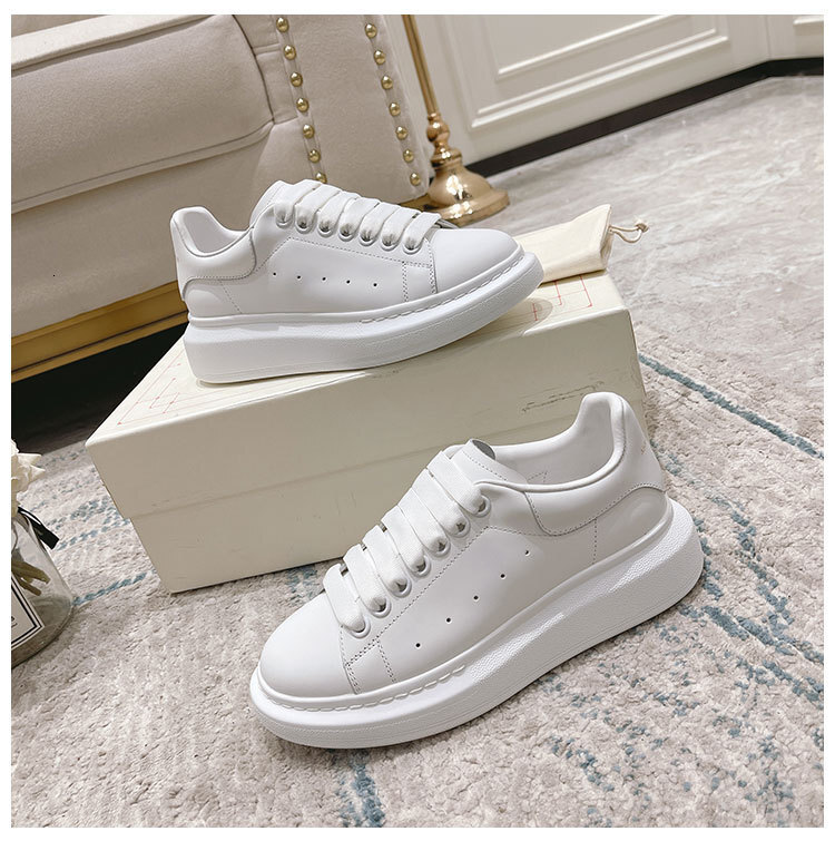 2025Designer Couple High Version, White Women's Thick Sole, Increased Height Inside, Sponge Cake Versatile Board Shoes, Men's Sports Shoes