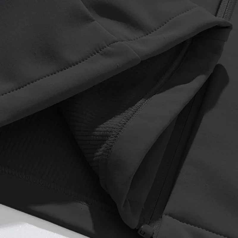LNGXO Mens Winter Warm Fleece Jacket Waterproof Windproof Soft Shell Outdoor Thermal Coat for Hiking Camping Climbing SkiingT250311