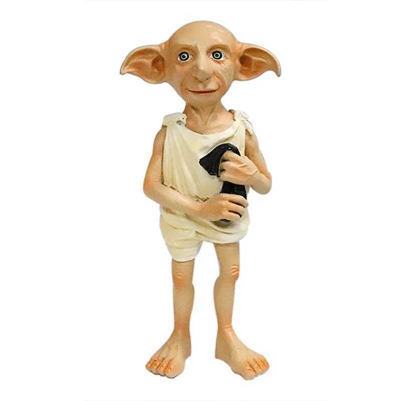 16cm Dobby Elf Action Anime Figure Abs Model Latex Mask Decoration Halloween movie role characters Gifts Favorite Toy Of BoysXJ250311