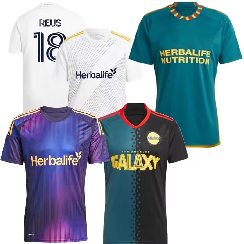 2025 2026 Los Angeles Galaxy REUS Soccer Jerseys LA GABRIEL PEC RIQUI PUIG Joveljic BRUGMAN YOSHIDA PAINTSIL 24 25 26 player and Fans version men kids SHIRTS