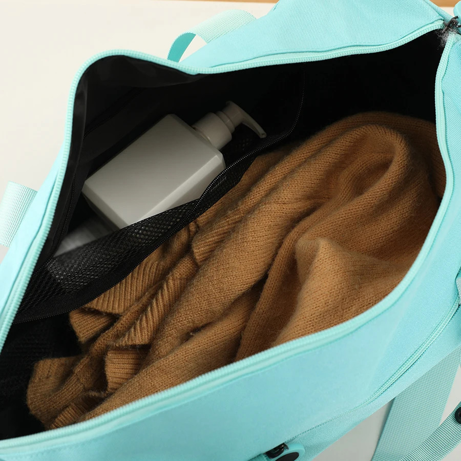 Simple leisure largecapacity travel handheld luggage bag portable lightweight multimodel shoulder 250311