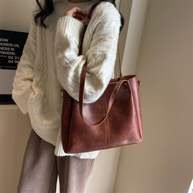 Commuter Multifunctional Underarm Large Capacity Women's Handbag 2025 Autumn/winter New Korean Fashion Shoulder Bag