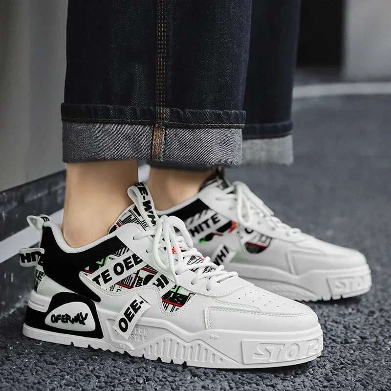 2025 New Model New Skateboard Mens Shoes Summer Sneakers Leather Casual Fashion Outdoor Running Sports Hiking Tennis Platform Designer