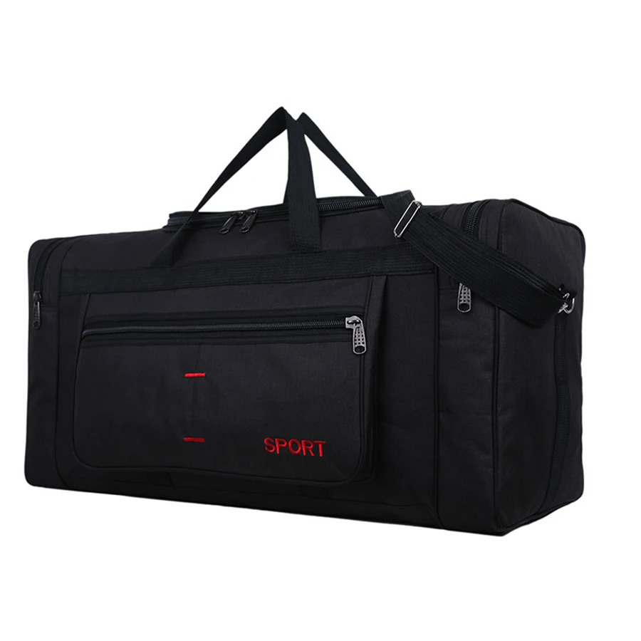 Shoulder Large Capacity Travel Bags Korean Version Waterproof Oxford Cloth Oversized Duffel Bag Men Luggage Big Handbag 250311