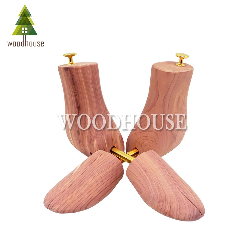 Mens and Womens Single Tube Adjustable Red Cedar Boot Stretcher Wood Shoe Tree 250305