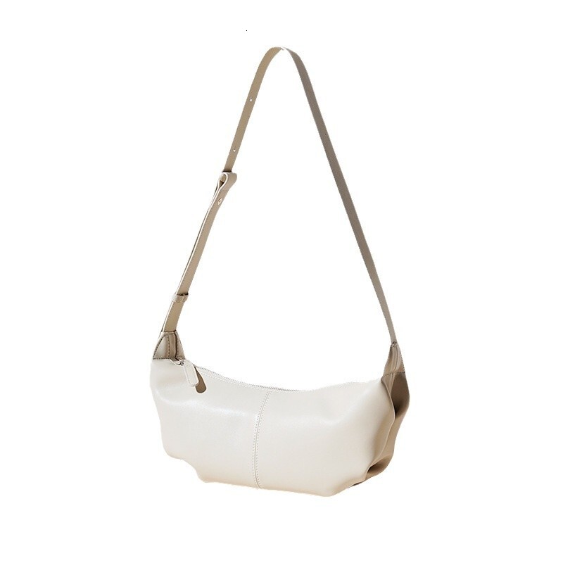 Premium Casual Leather Cloud fashion New Fashionable Versatile Shoulder Trendy Crossbody Wandering Bag