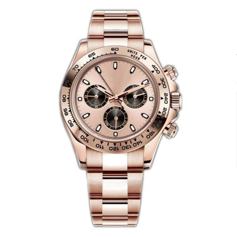 2025 Waterproof Sapphire Glass sport clone watch High Quality Watch Automatic Mechanical Multifunctional 2813 Movement 40mm Mens Designer Diamond Inlaid Luxury