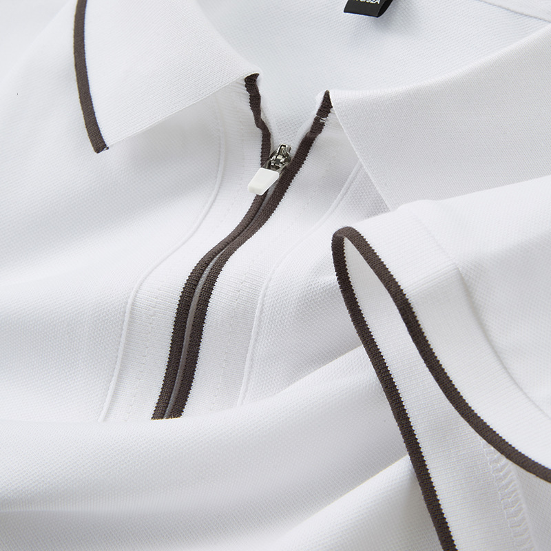 tracksuit Zipper Polo Shirt Short T-shirt Flip Collar Summer Casual Half Sleeve Leading Clothes Men's Wear Women