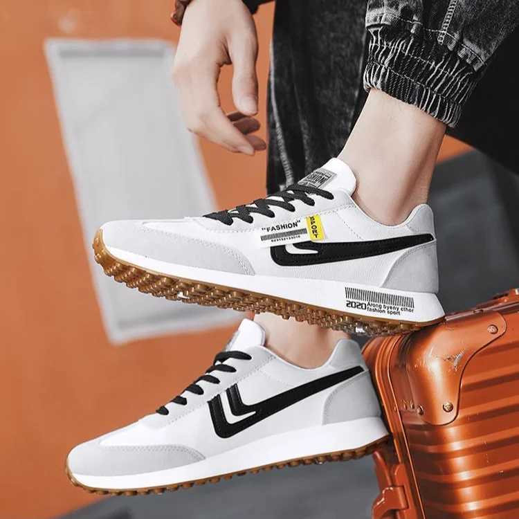 Sneakers Brand Men Shoes for Men Autumn Light Lace-up Sports Shoes Outdoor Ather Casual Shoes Man Running Shoe Tennis Masculino W250311