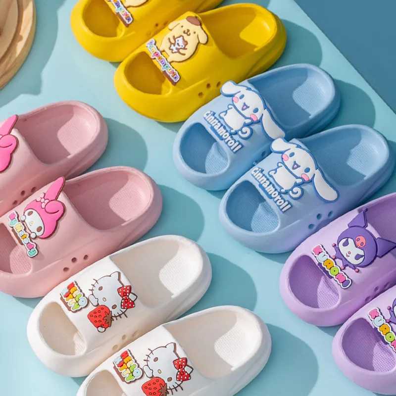 Boys and Girls Indoor Childrens Slippers Anti-slip and Wear-resistant EVA SandalsT250311