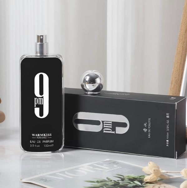 Men's Eau de Parfum - Diviloo 9 PM Neutral Scent, Long Lasting Fragrance, 100ml Bottle