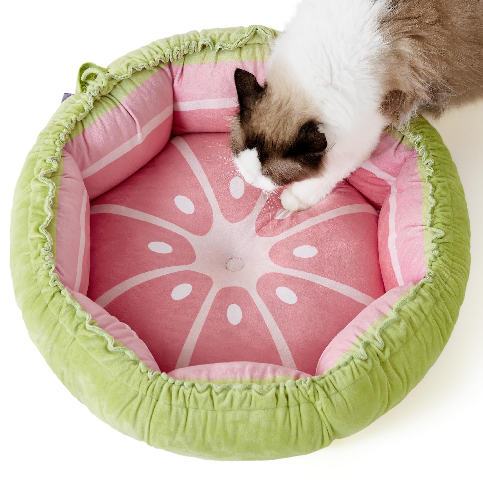 Cat Nest Winter Warm Mat Cat Bed Kitten House Semi Enclosed Dog Nest Four Seasons General Pet Supplies Dog Kennels