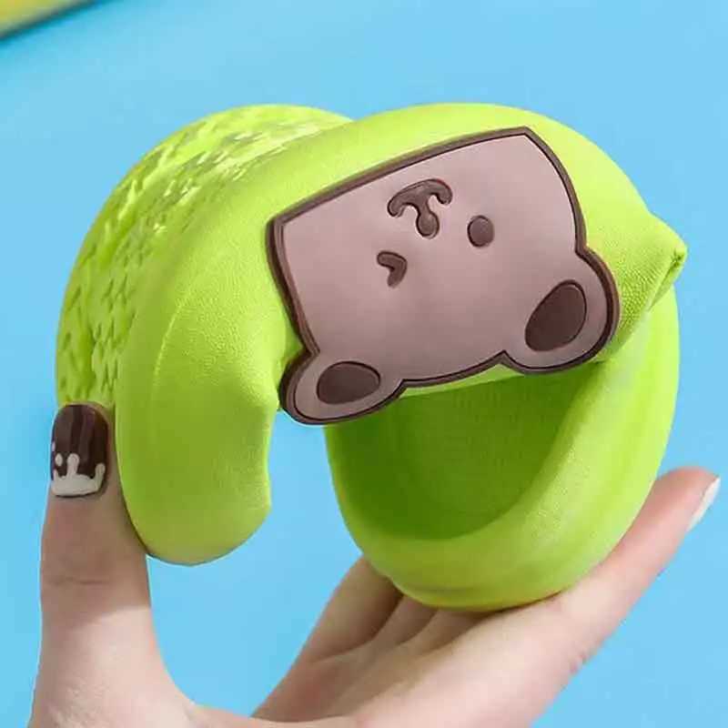 Step-on-Poop Comfort Childrens Slippers - Summer Princess Anti-Slip Soft-Sole Bathroom Sandals for Boys and GirlsT250311