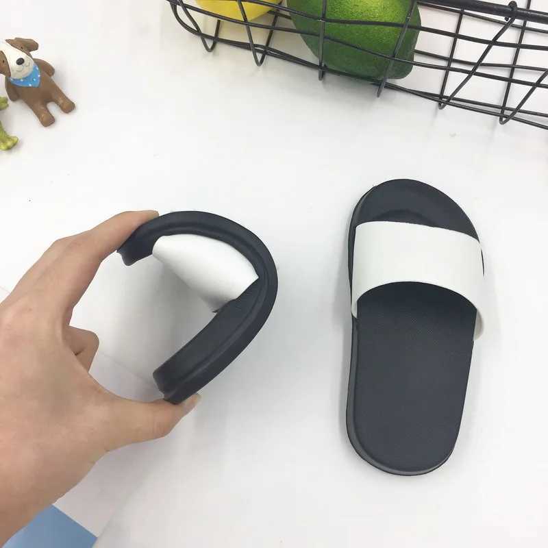 Baby Slippers Boy Girl Summer Kids Solid Shoes Non-slip Beach Sandals Toddler Indoor Bathroom Children SlippersT250311