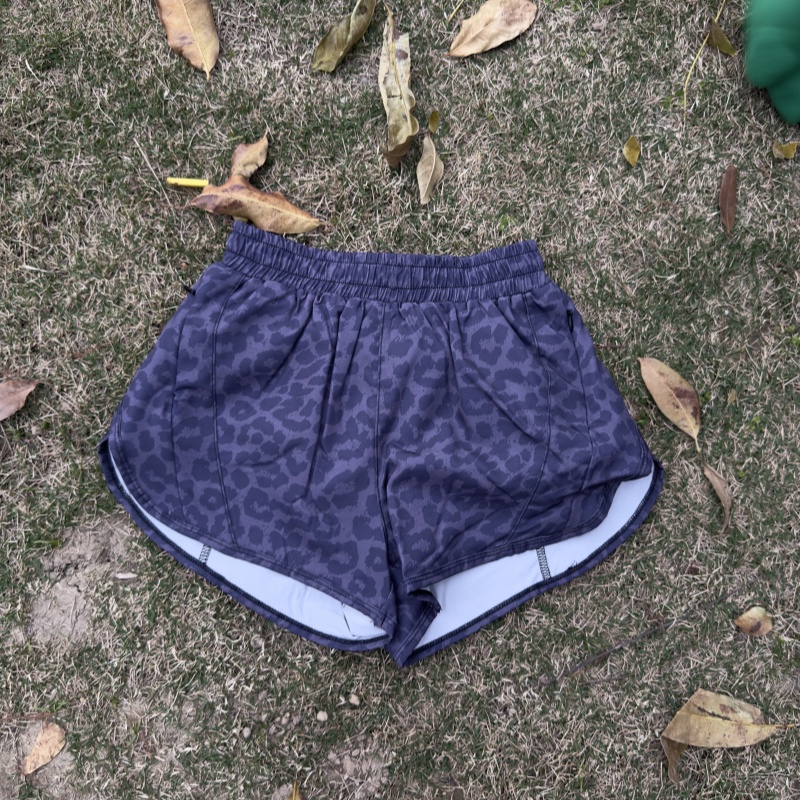 Uul4325 Audlt And Kids Yoga High Waist Shorts Exercise Short Fiess Wear Girls Running Elastic Adult Pants Sportswear Ed Drawstring