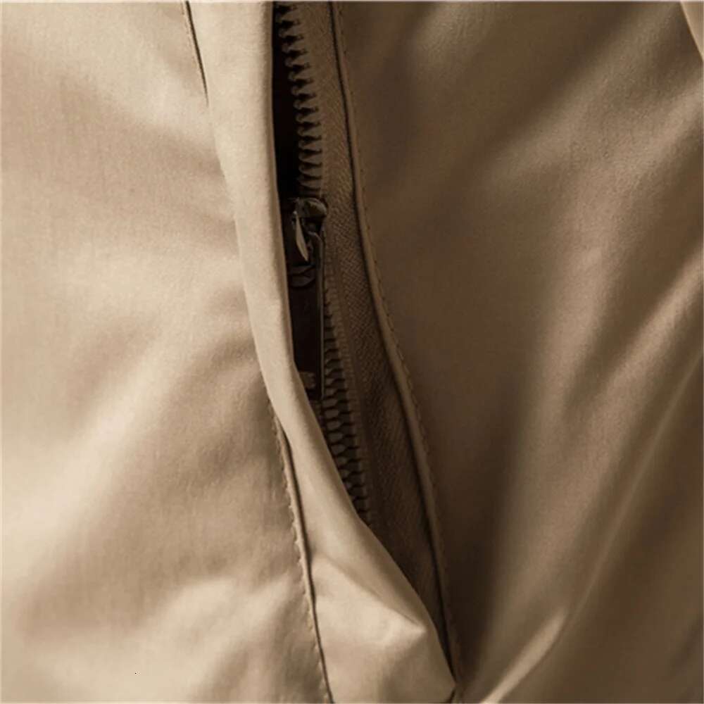 Solid Color Bomber Jacket Casual Slim Fit Baseball Mens New Autumn Fashion High Quality Jackets For Men