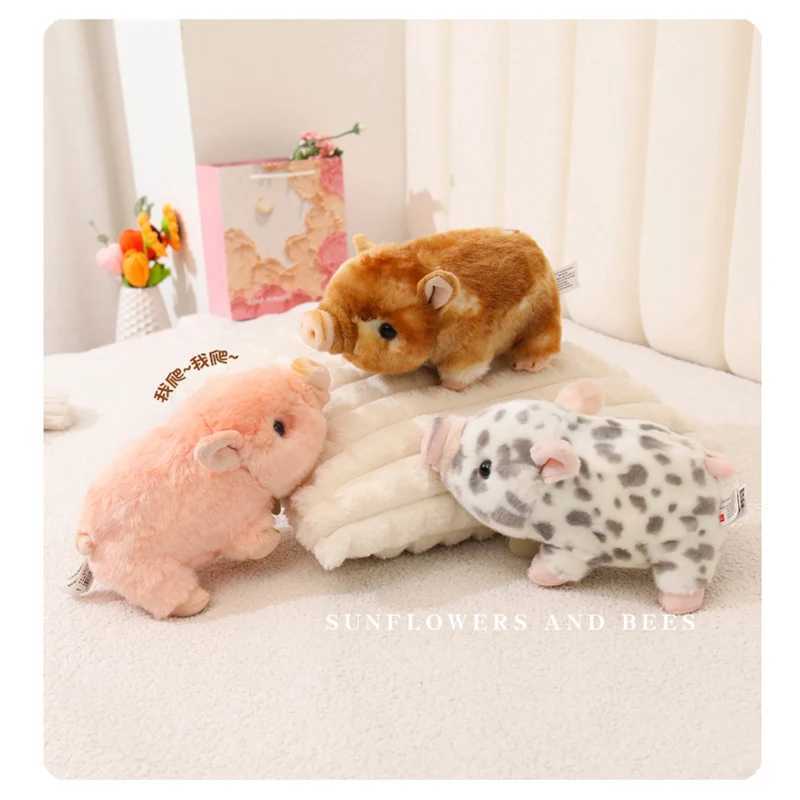 Kawaii Mini Pig Toys Stuffed Animal Plush Toy Gifts for Girls Boys Birthday Gifts Lovely Baby Pig Toys Doll Hug ToysT250310