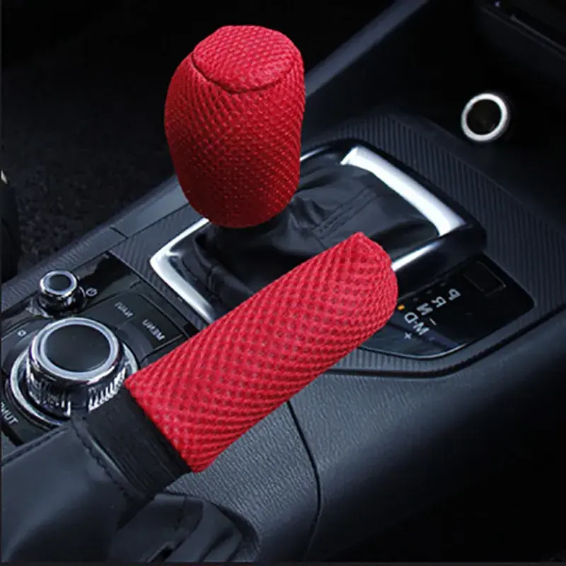 Update Car Steering Wheel Cover Three-Piece Breathable Auto Bumper Covers Non-Slip Wear-Resistant Accessories