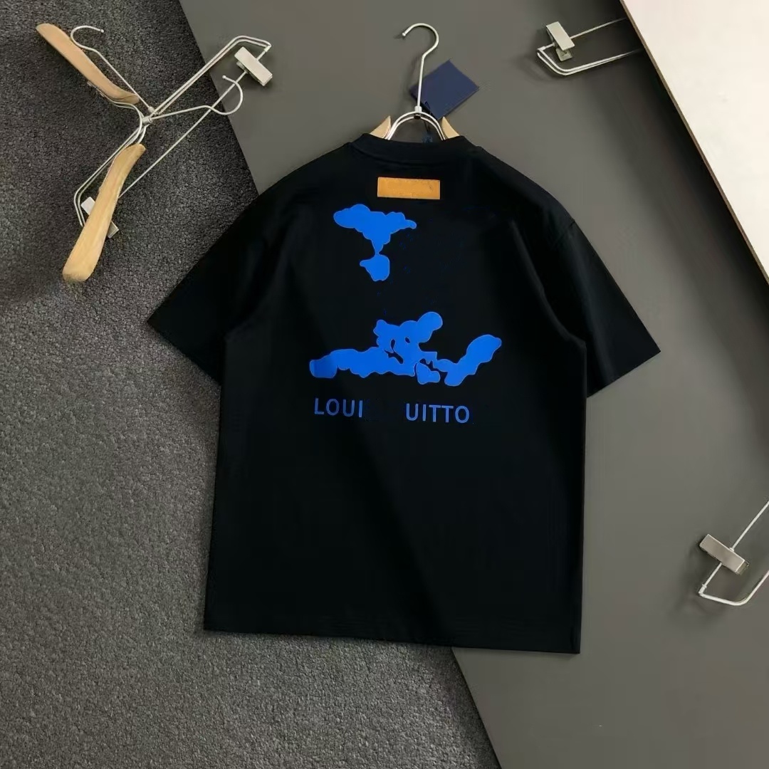 Summer fashion T-shirt mens T-shirt mens and womens designer T-shirt long sleeved top letter cotton T-shirt clothing short sleeved high-quality clothing