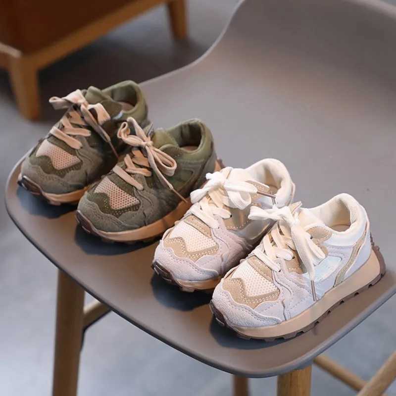 Boys Girls Summer Autumn Sneakers Kids Soft Sole Sports Shoes 2-12 Years Children Sneakers Flats Toddlers Running ShoesXJ250311