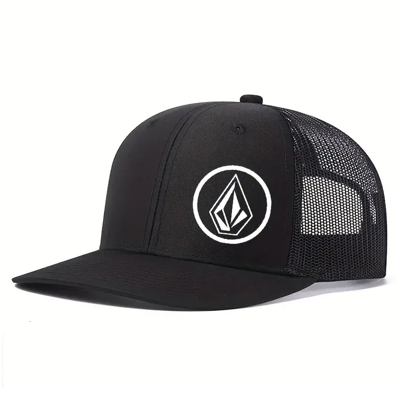 Simple symbol slightly curved printed baseball cap mens and womens outdoor sports events duck American truck driver hat tr 250311