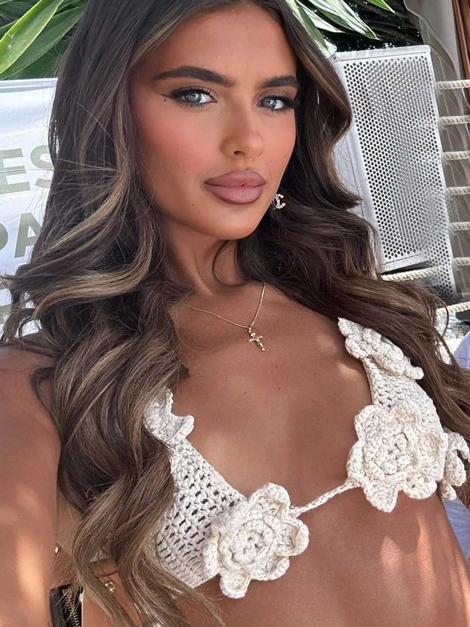 3 Piece Bikini Set 2025 Sexy Crochet Swimwear Ral Bathing Suit With Skirt Sheer Knit Beachwear Vacation Dresses Swimsuit K160