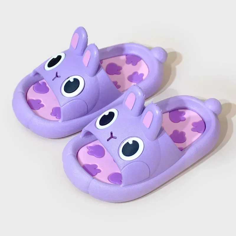 children slippers DIY slippers summer boys shoes rabbit home indoor non-slip bath children slippers kids shoes for girlT250311