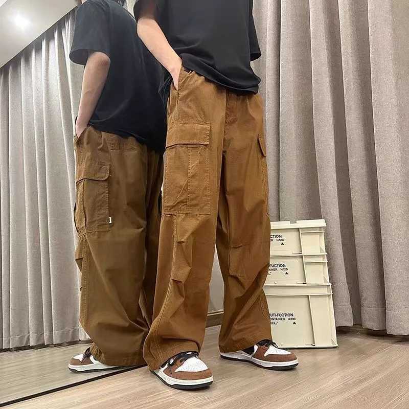 Cargo Pants Baggy Pants Man Mens Trousers Sport Big Size Mens Clothing Mens Designer Clothes Gym Sweatpants Y2k Joggers CasualT250311
