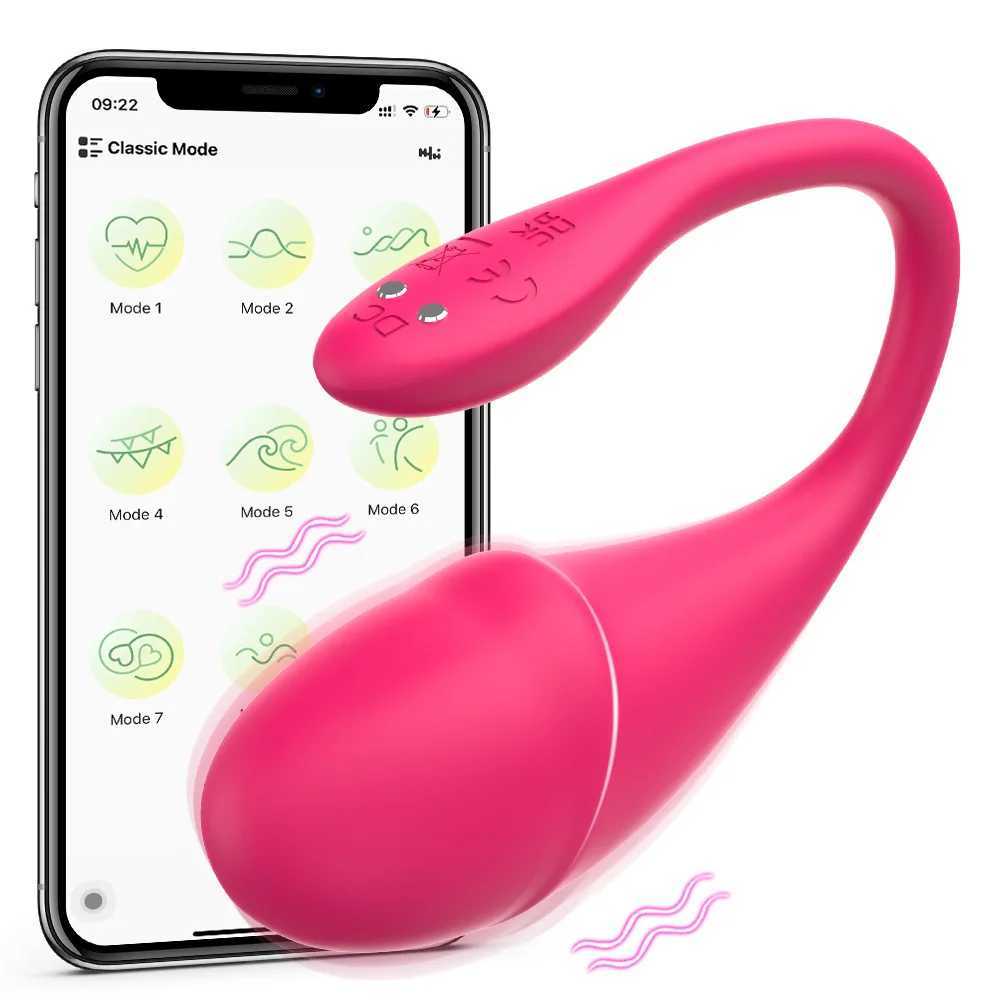 APP Woman Vibrating Egg Vaginal Massager A Point Stimulator Remote Control Of Wearable Woman Adult Sex ToysXJ250311
