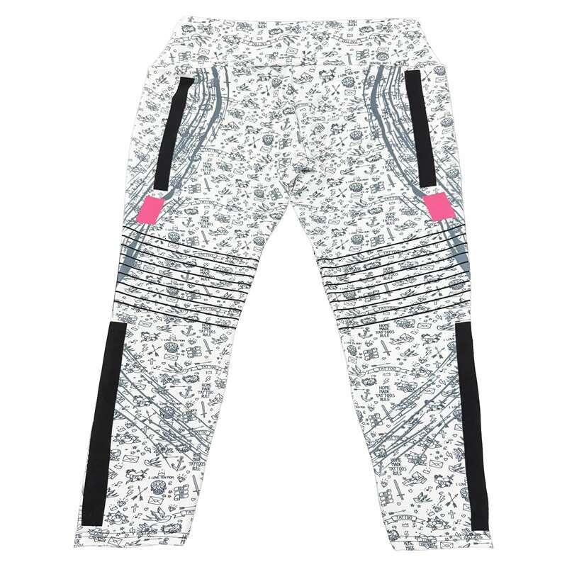 Small Icons Print Seamless Gym Yoga High Waist Booty Lifting Leggings Pants Women Clothing Fiess Wear