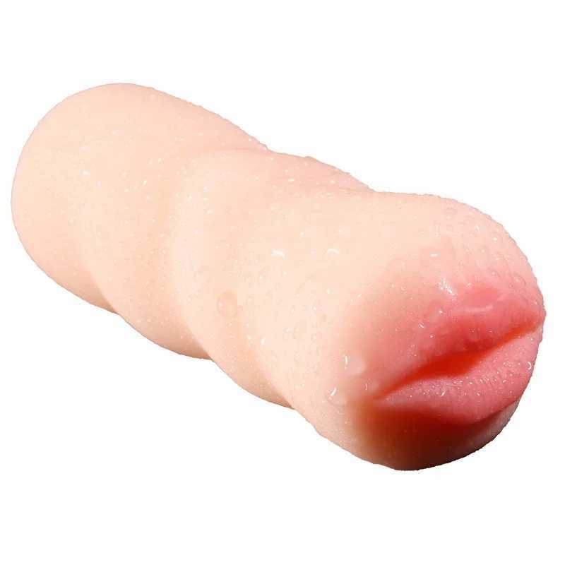 Male Oral Sex Masturbator for Adult Super Realistic Deep Vagina for Man Silicone Oral and Anal Sex Pornographic ProductsXJ250311