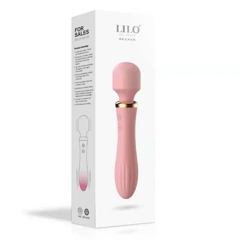 Wireless Dildos AV Vibrator Magic Wand for Women Clitoris Stimulator USB Rechargeable Massager Goods Sex Toys for Adults 18+XJ250311