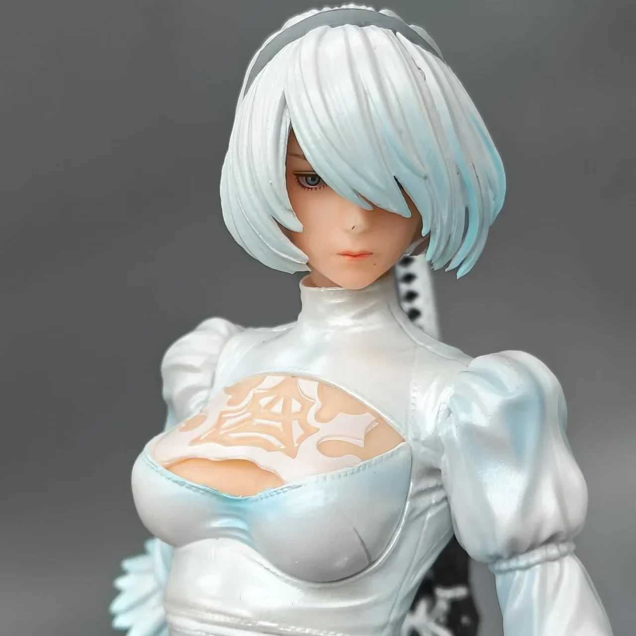 28cm NieR Automata Yorha No. 2 peB 2B YoRHa Anime Girl PVC Action Figure Toy 4 Sle Game Statue Adult collection Model DollXJ250311