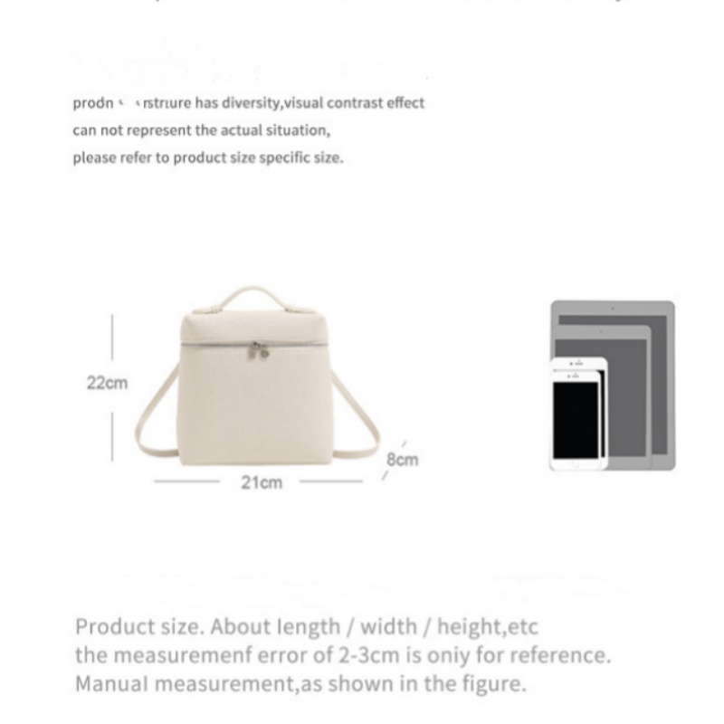2025 Light Luxury and Genuine Leather Handheld Lunch Box Bag with Premium Quality Women's Popular and Vintage Square Bag with Large Capacity