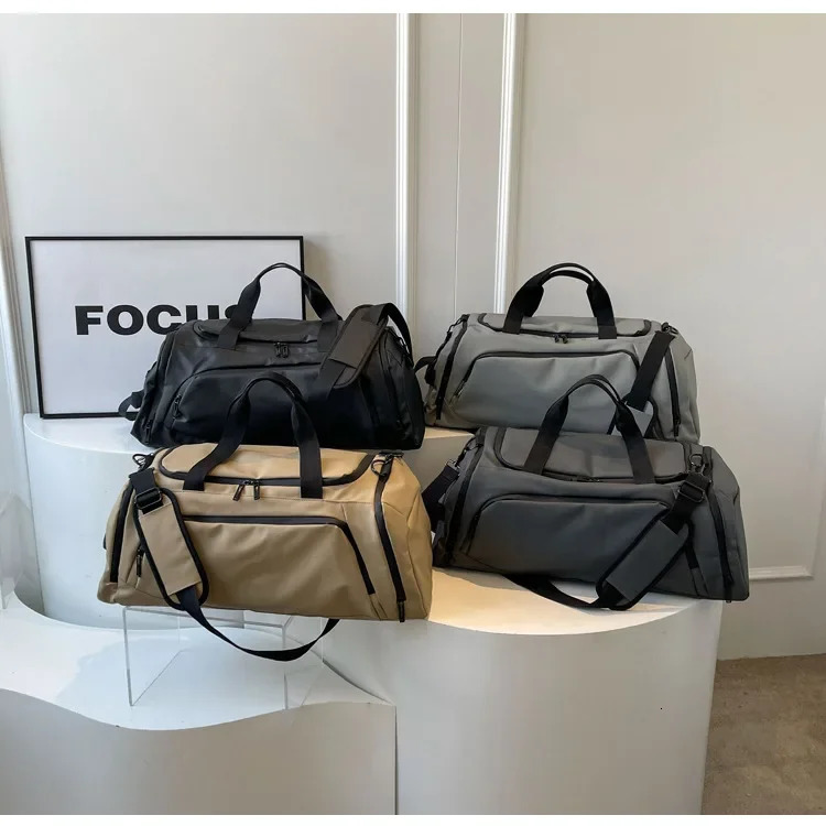 business travel bag highend crossover fitness dry wet separation large capacity portable luggage 250311