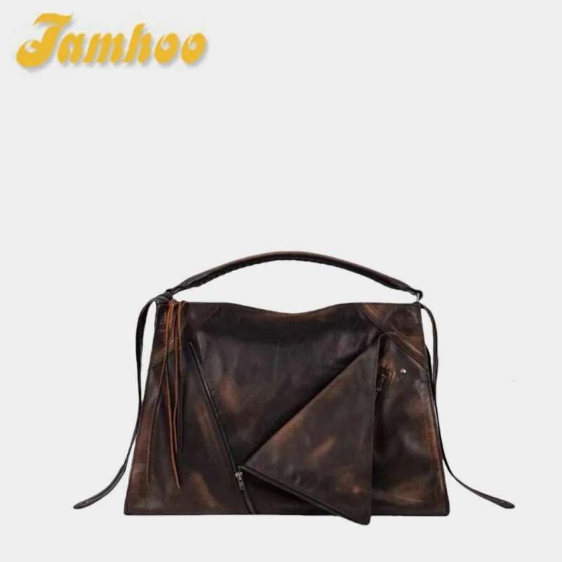 Jamhoo Vintage Versatile Crossbody Bag Retro Style Single Shoulder Bags For Women Armpit Handbag