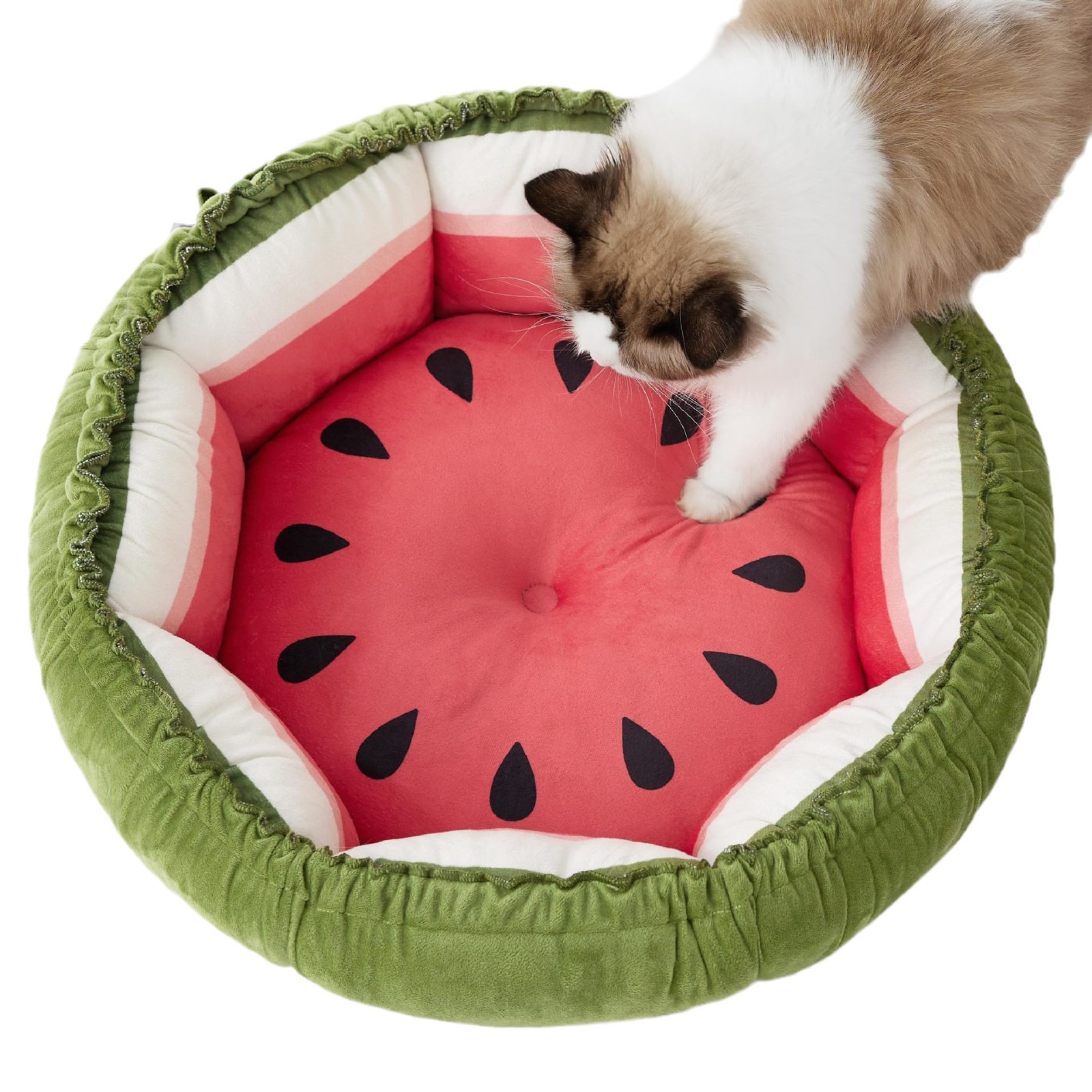 Cat Nest Winter Warm Mat Cat Bed Kitten House Semi Enclosed Dog Nest Four Seasons General Pet Supplies Dog Kennels
