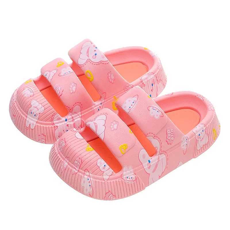 Childrens Shoes Slippers Summer Boys Girls Non-slip Bathroom Bath Children Baby Indoor Girls ShoesT250311